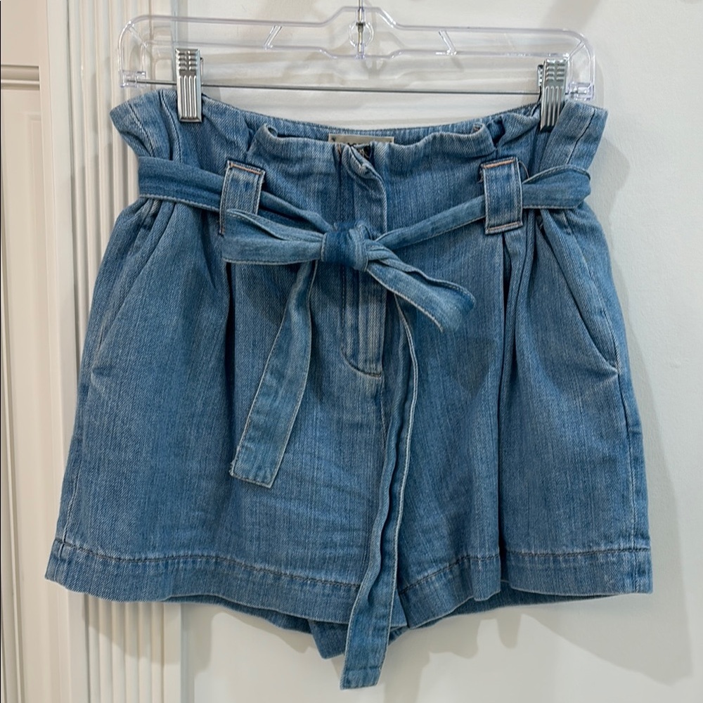L’Agence Denim Paper-bag Women's Shorts
